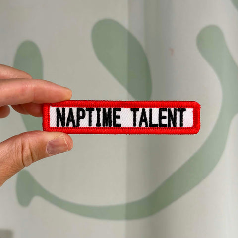 Nametag Patch - Naptime Talent