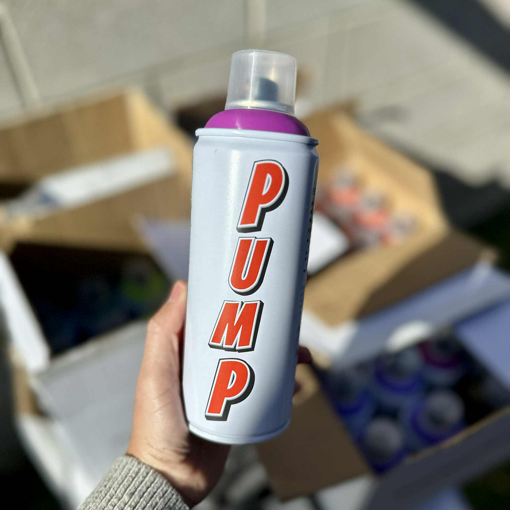 PUMP Spray Paint