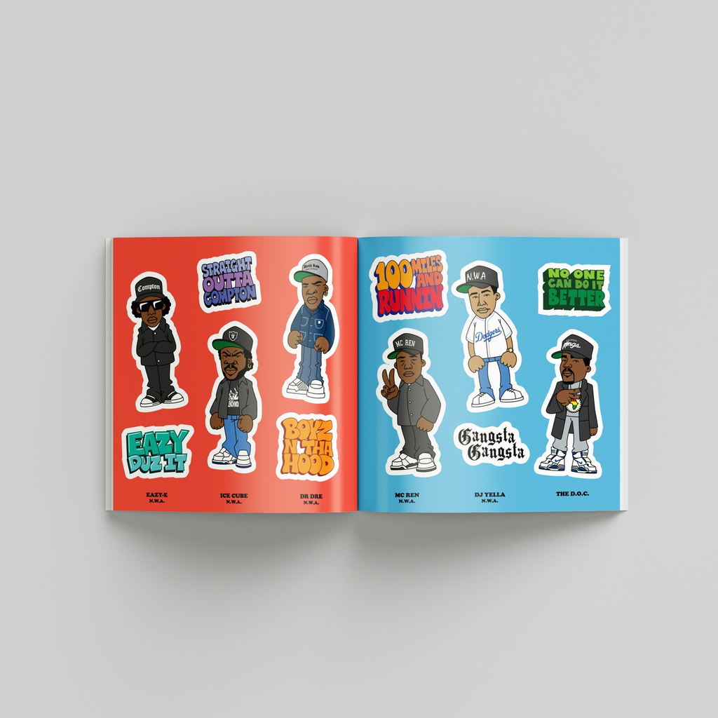 The Hip Hop Sticker Book