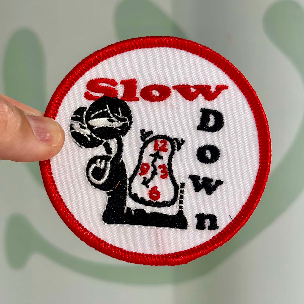 Woven Patch - Slow Down