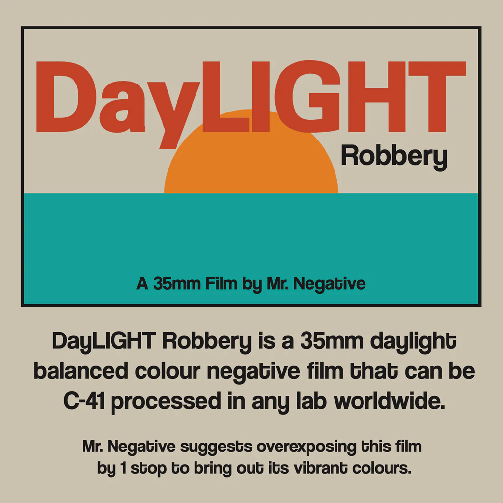 FILM: DayLIGHT Robbery 400 35mm 36 exp