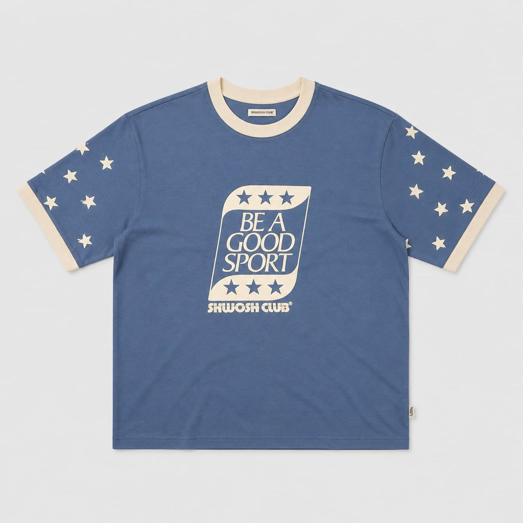 Good Sport Boxy Ringer Tee