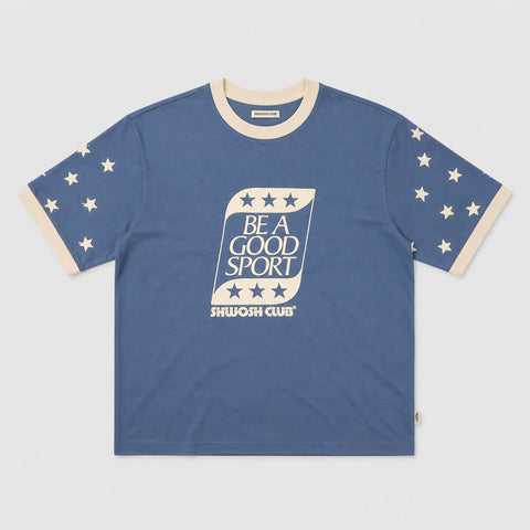 Good Sport Boxy Ringer Tee