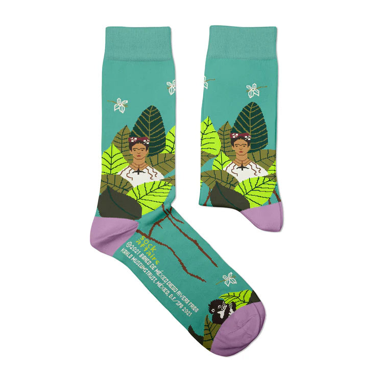 Frida Self Portrait Socks