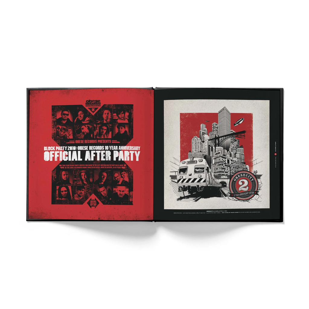 April77 Creative: Two Decades Plus (Signed White Obi-Strip Limited Edition)