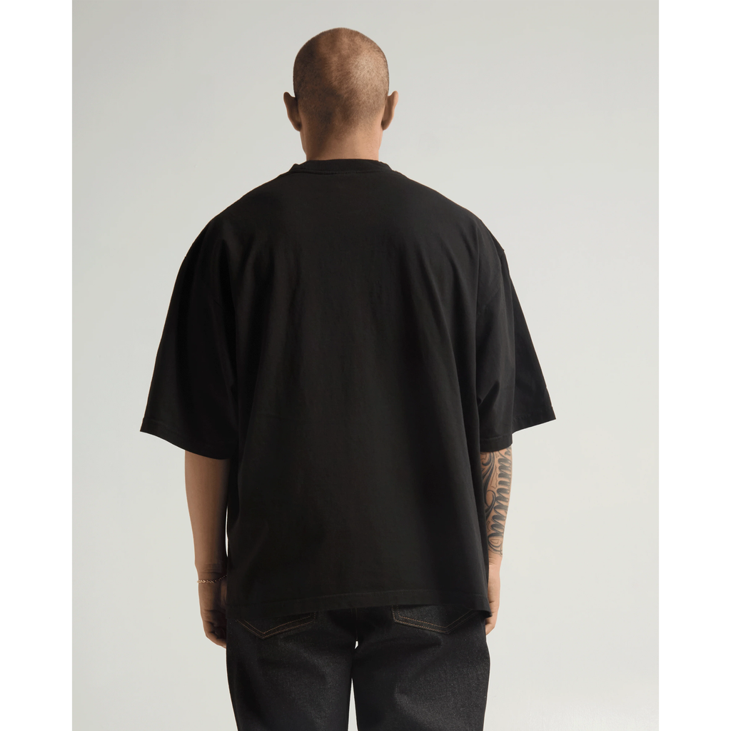 Max Heavyweight Drop Shoulder Tee - BLACK