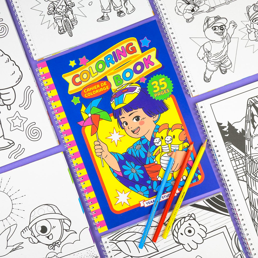 Colouring Book - 35 pages