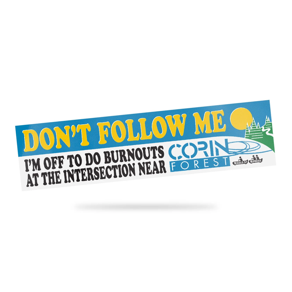 Corin Forest Bumper Sticker