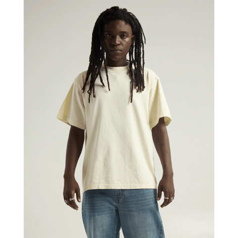 Max Heavyweight Garment Dye Tee - Cream