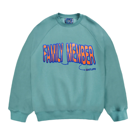 Family Member Crew - Light Sage