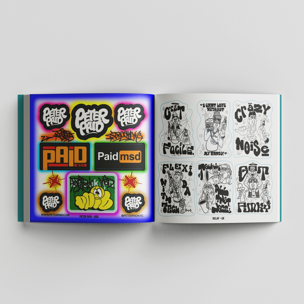 The Graffiti Sticker Book