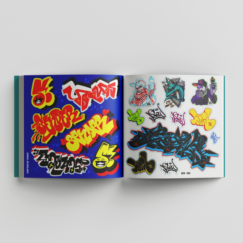 The Graffiti Sticker Book