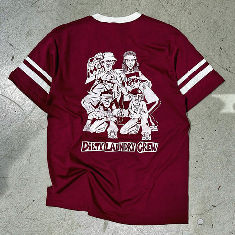 Dirty Laundry Crew Retro Jersey Tee