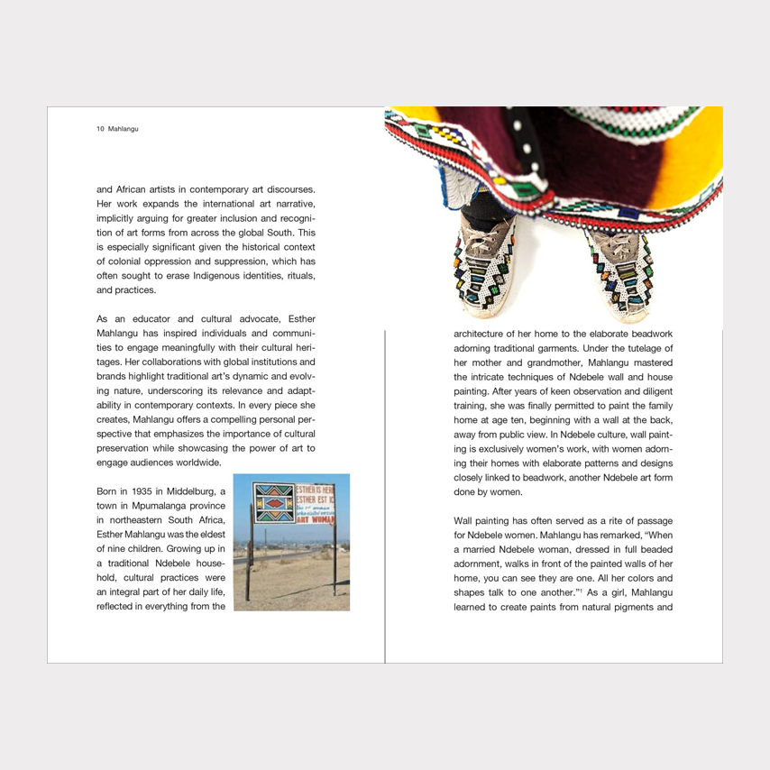 Esther Mahlangu Handbook