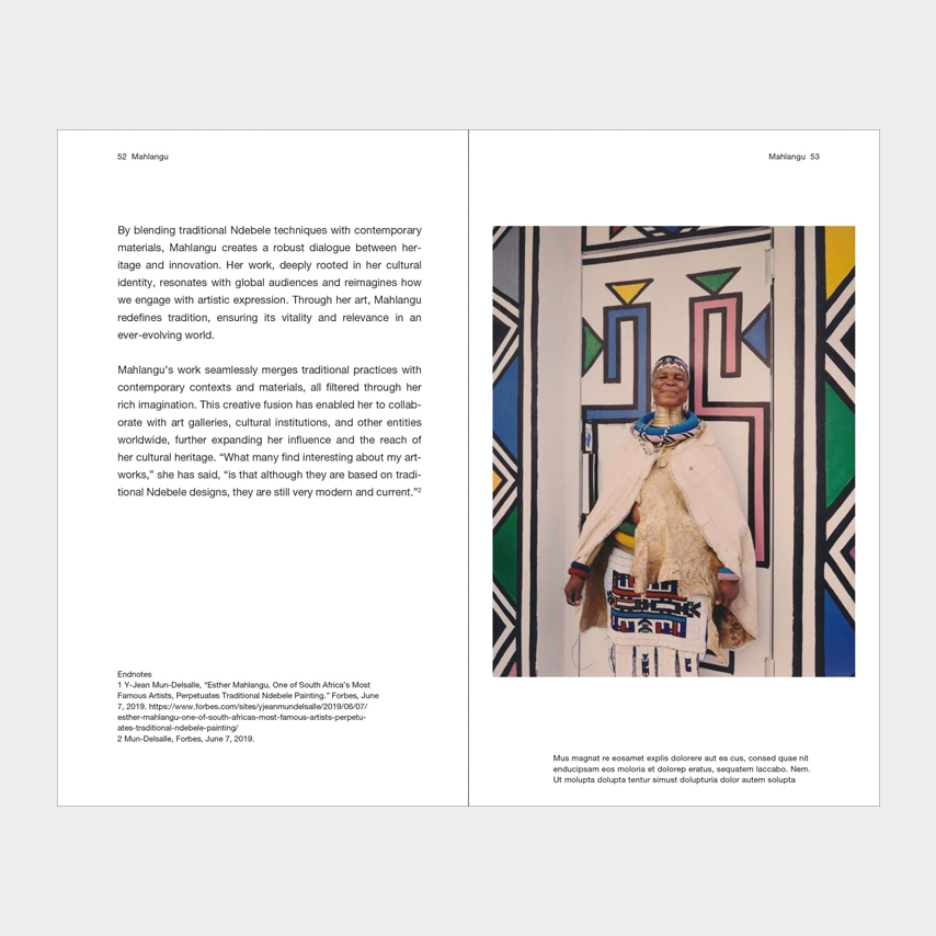 Esther Mahlangu Handbook
