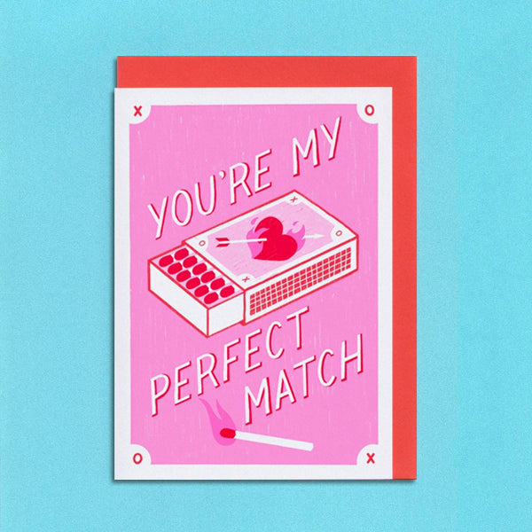 Perfect Match Greeting Card