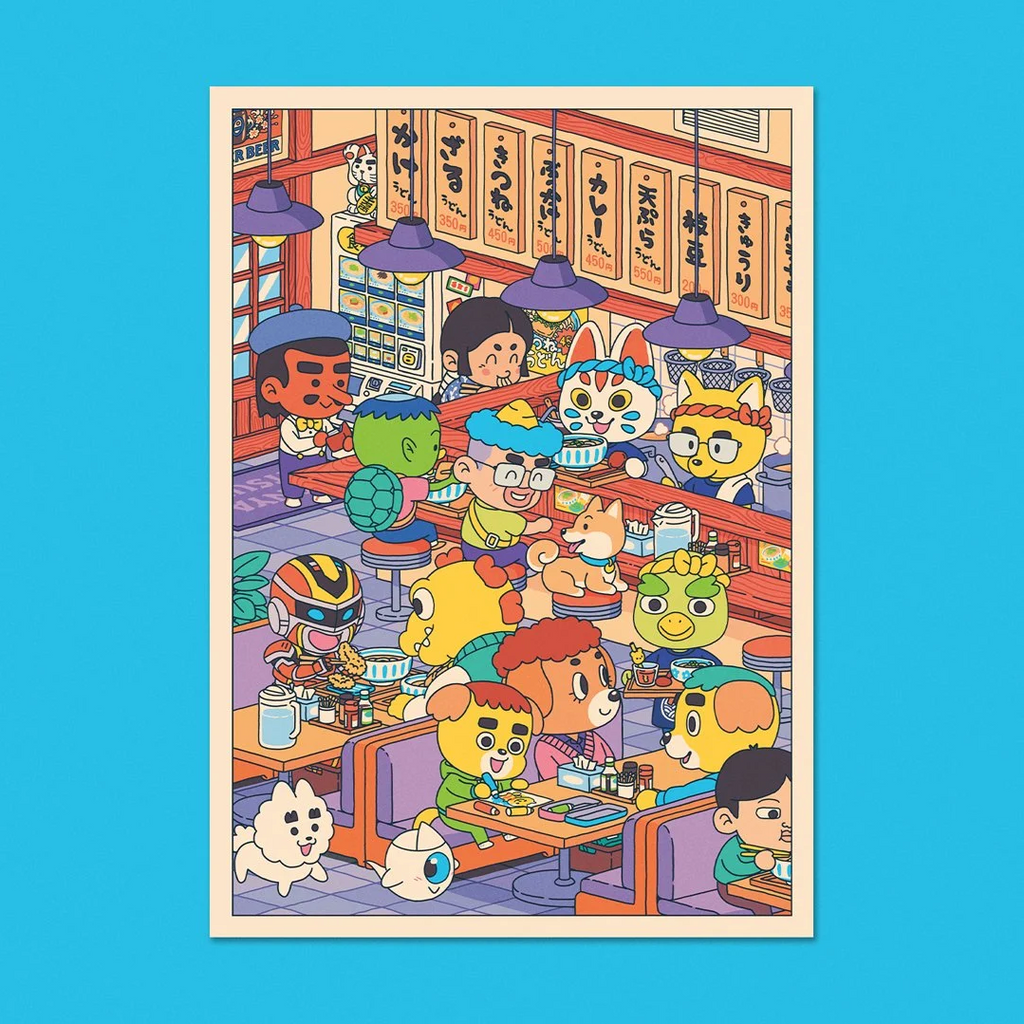 Udon-ya Postcard A6