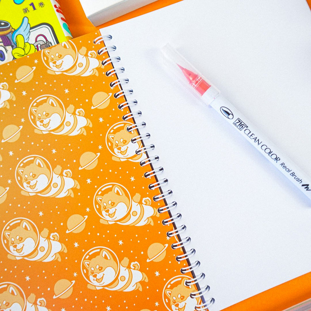 Space Shiba Notebook