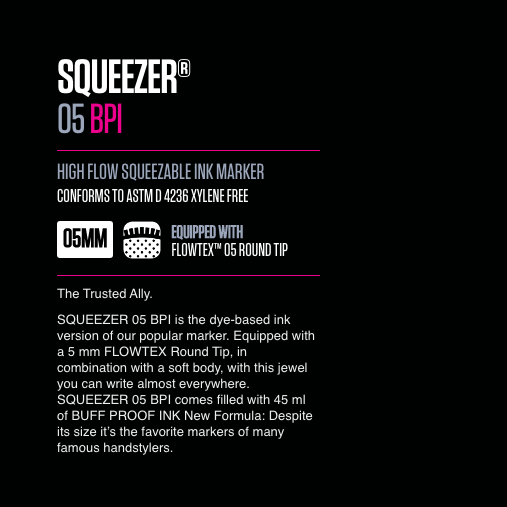 Grog 05BPI Squeezer - Buff Resist