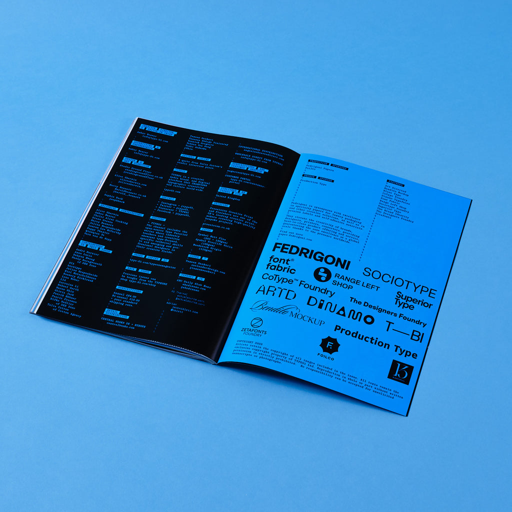 TYPEONE MAGAZINE - Issue 07
