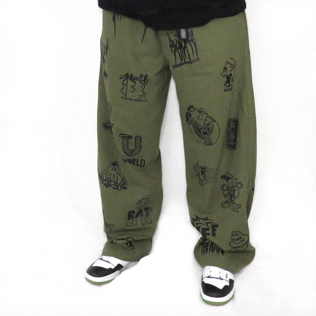 Rarewear Canvas Pant - Moss