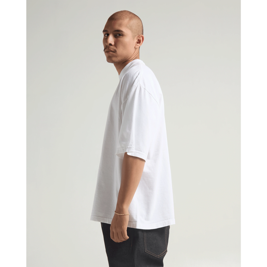 Max Heavyweight Drop Shoulder Tee - WHITE
