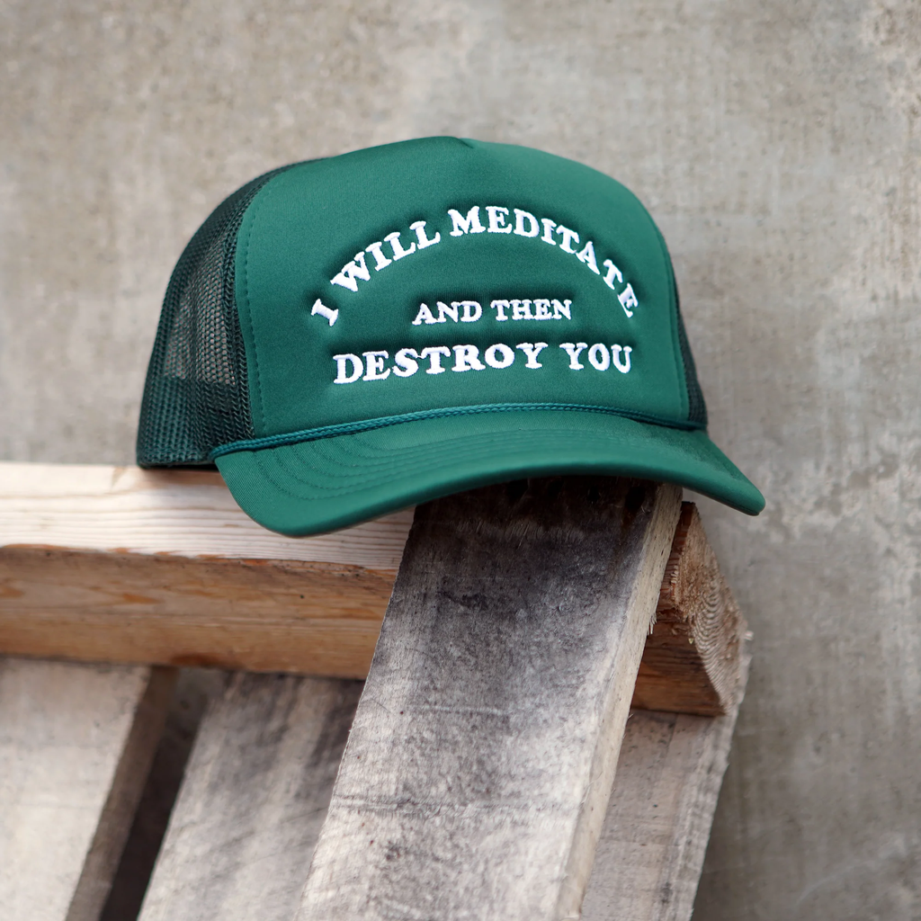 Yoga Flame Foam Trucker Cap