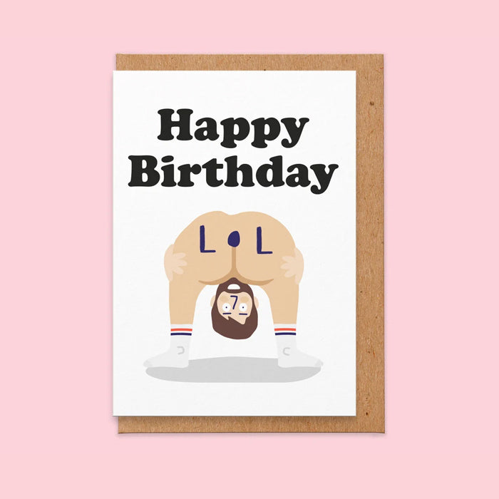 Happy Birthday LOL Greeting Card - M