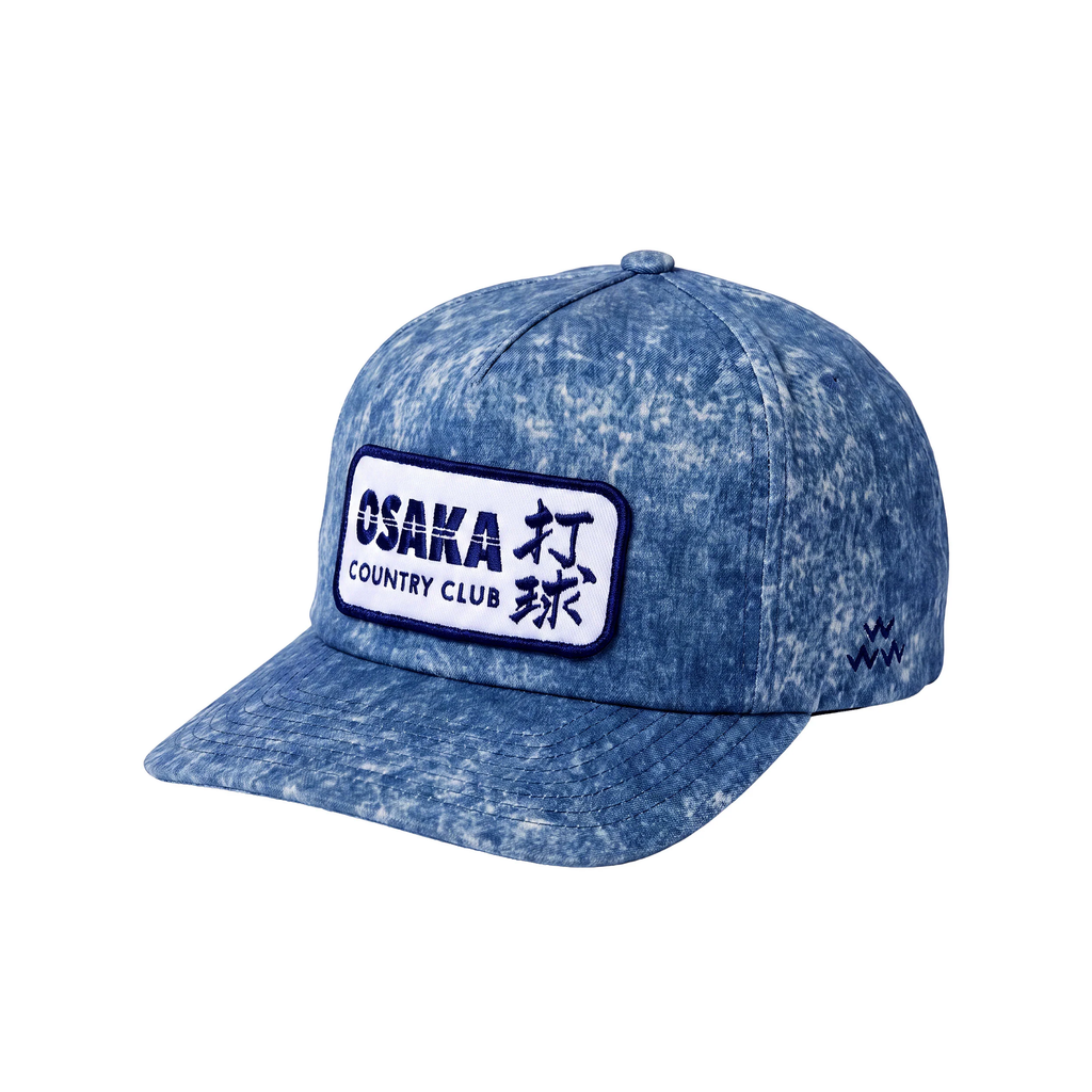 Osaka Country Club Snapback (blue denim)