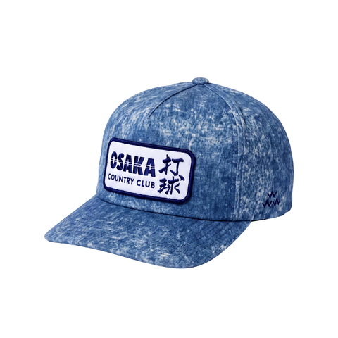 Osaka Country Club Snapback (blue denim)