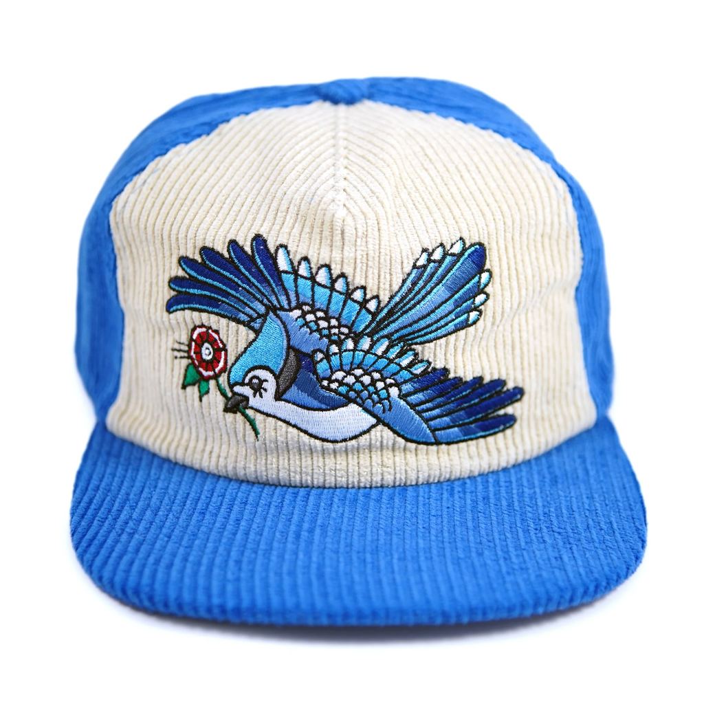 Blue-Jay Two-Tone Corduroy Hat