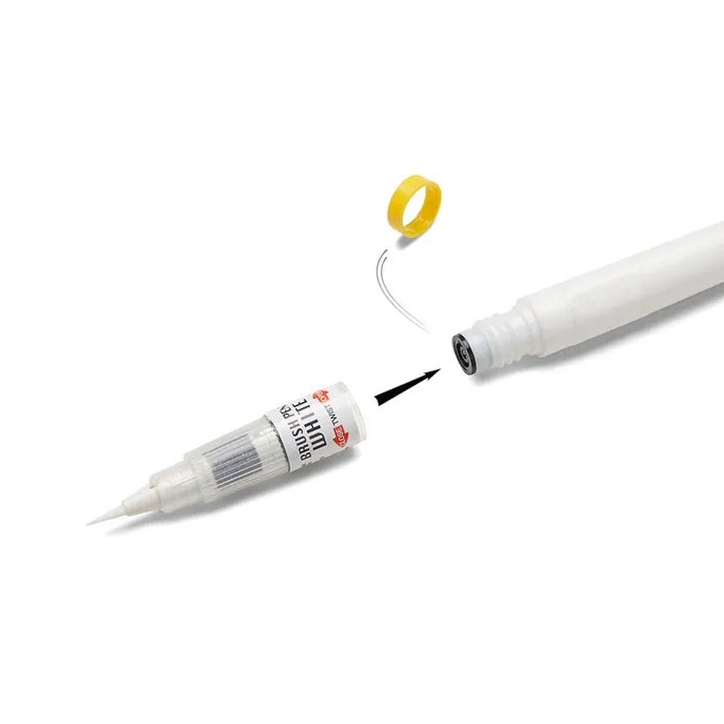 Kuretake ZIG Brush Pen (white)