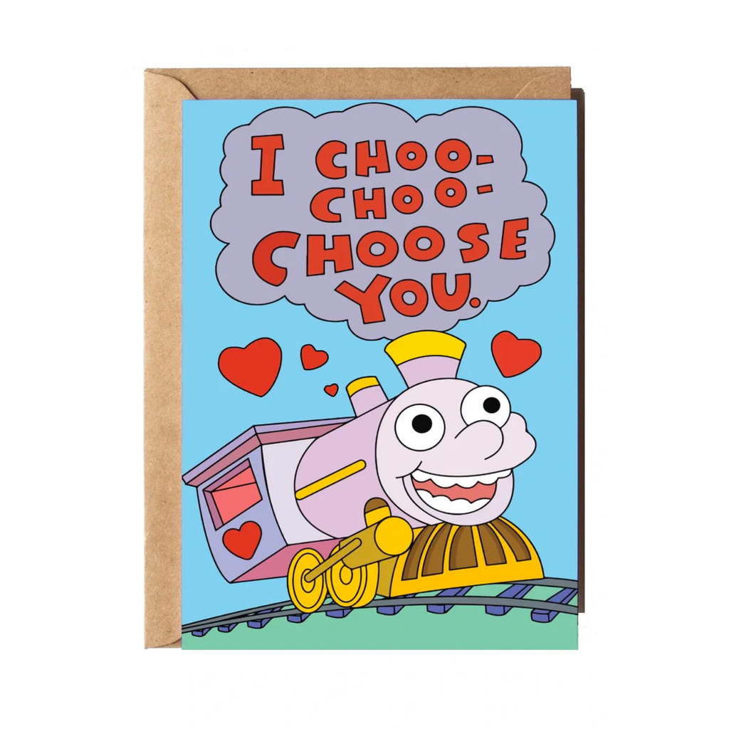 I Choo Choo-Choose You Greeting Card