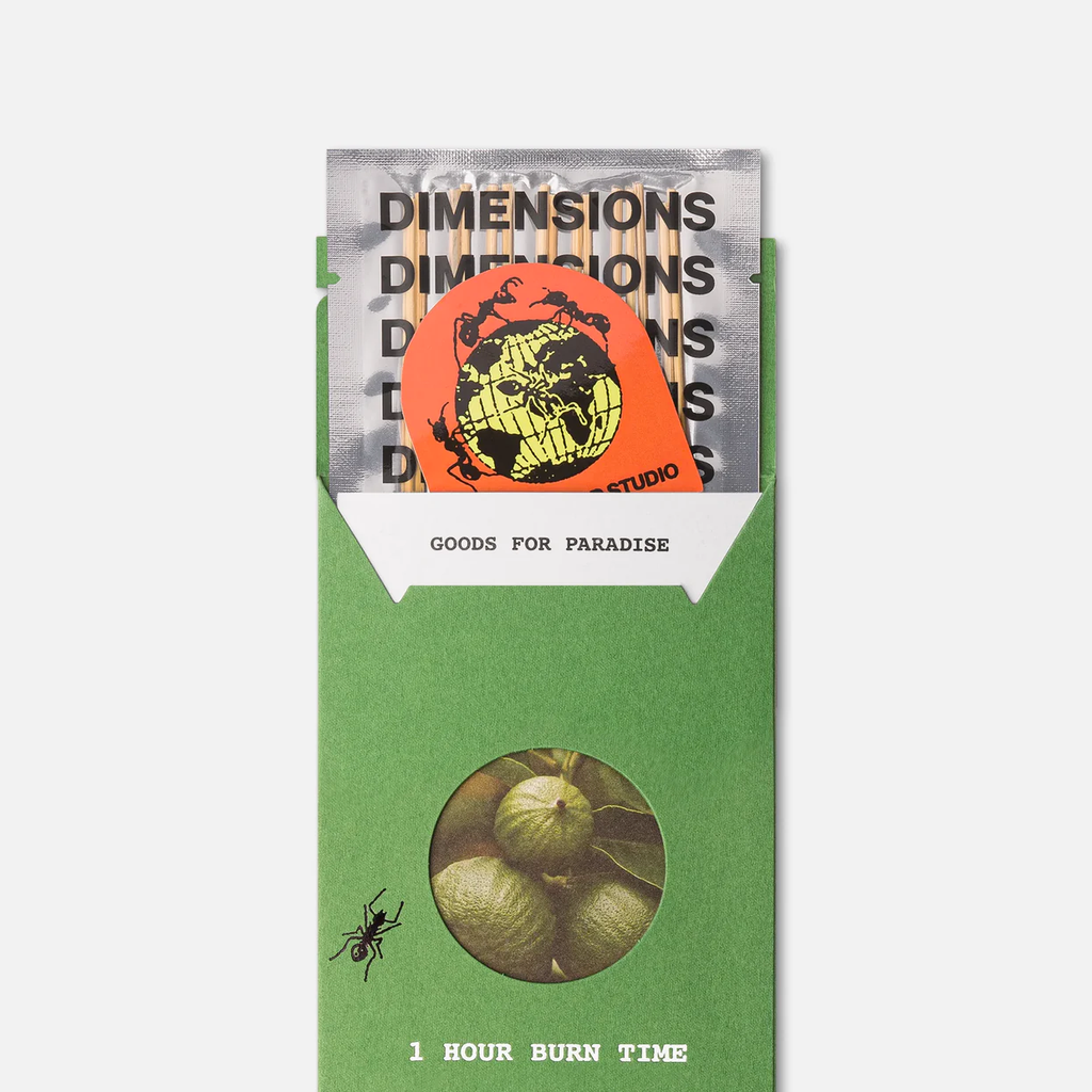 Plant World Studio - Dimensions Incense