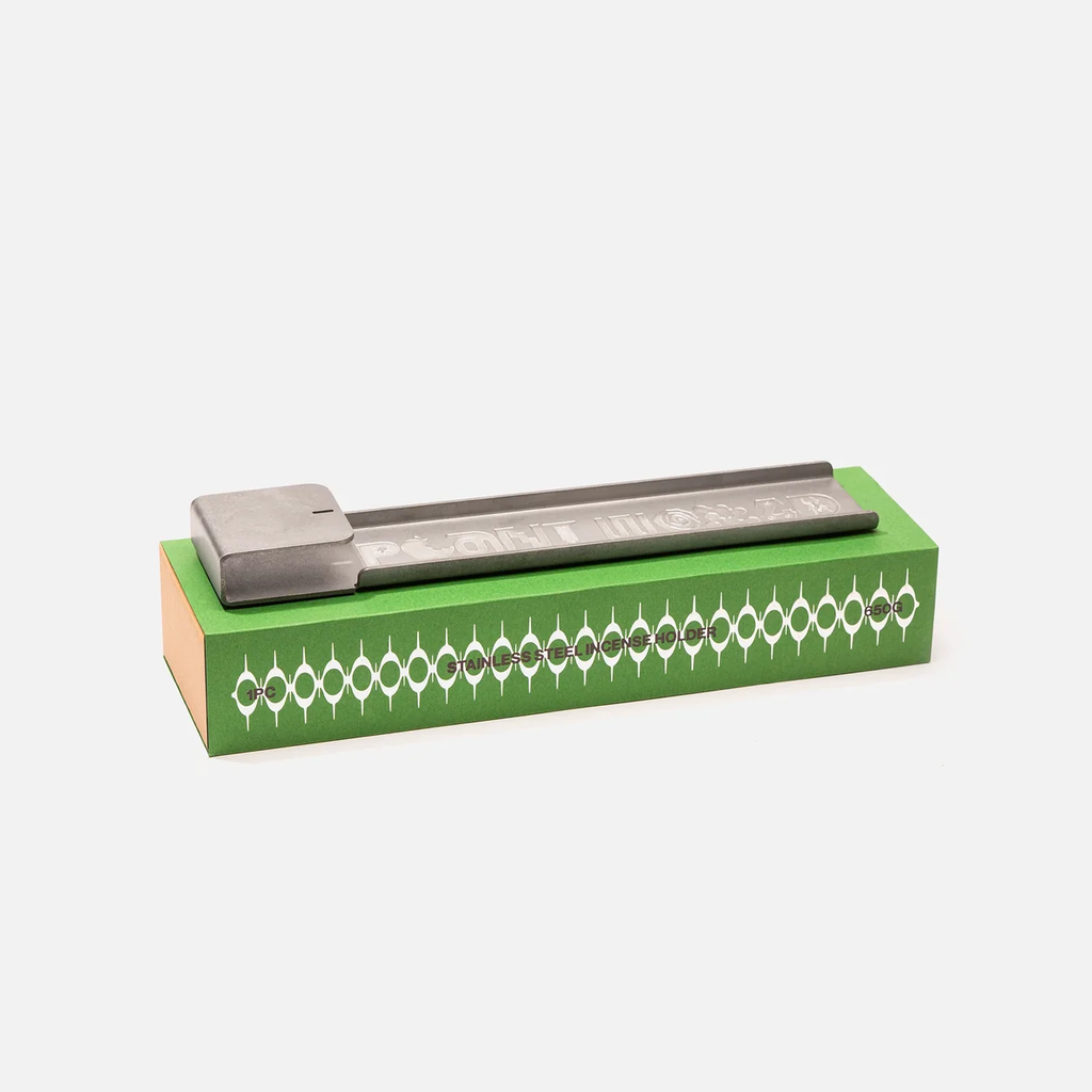 Etched Steel Incense Holder