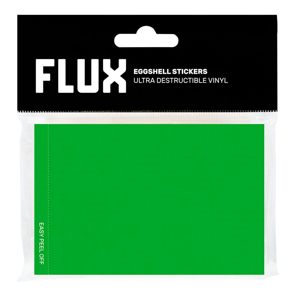 FLUX Eggshell Stickers 50pk -  Green