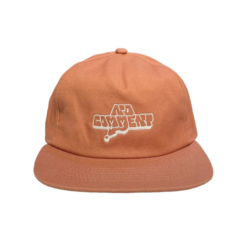 MÁGICO - "NO COMMENT" UNSTRUCTURED 5 PANEL CAP (TERRACOTTA)