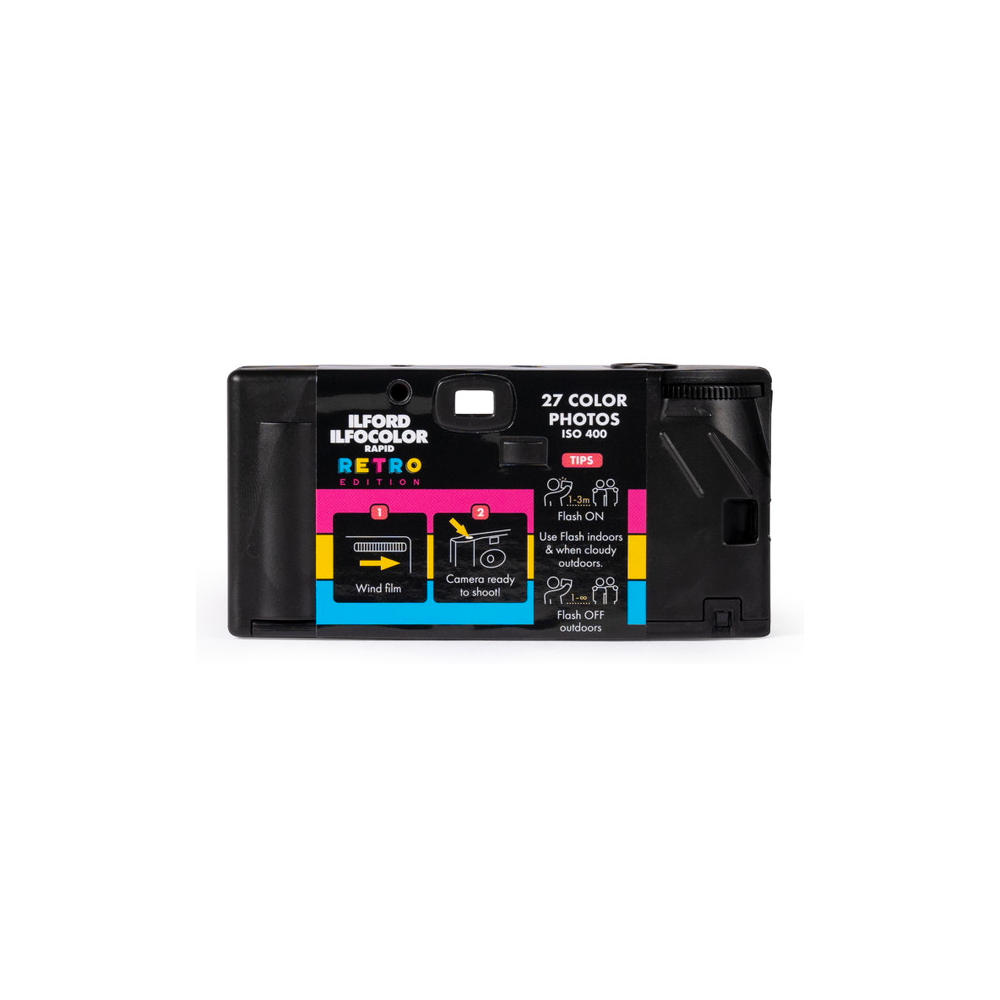 ILFORD Ilfocolor Rapid 400 Single Use Camera - 27exp *RETRO EDITION*