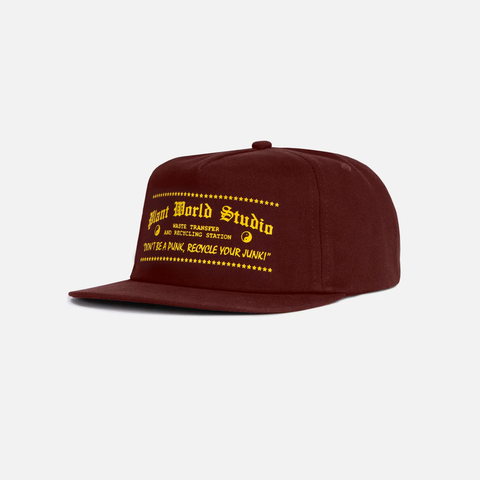 Junk Cap - Burgundy