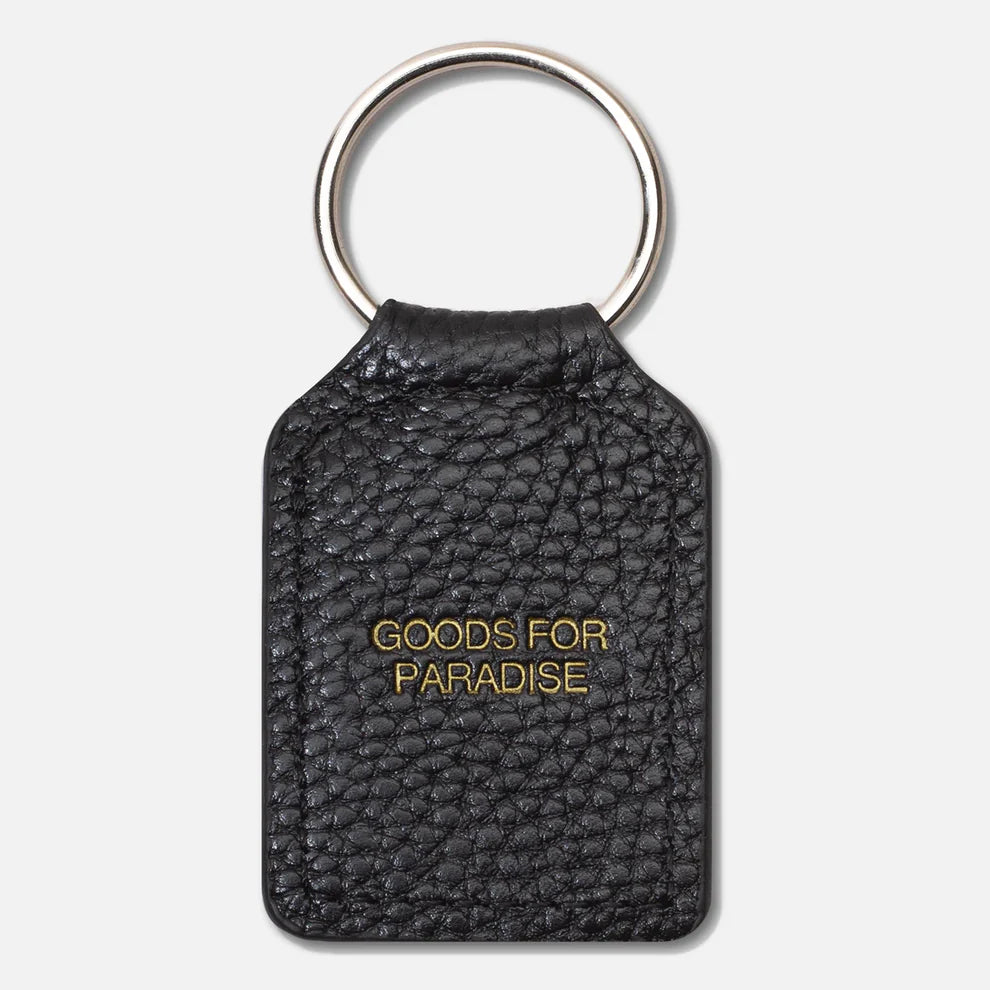 Hardware Leather Fob Keychain