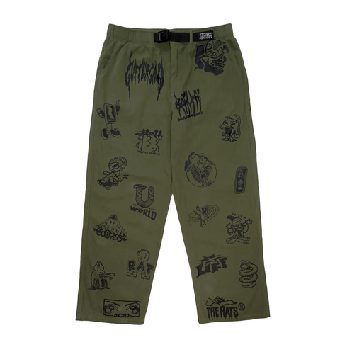 Rarewear Canvas Pant - Moss