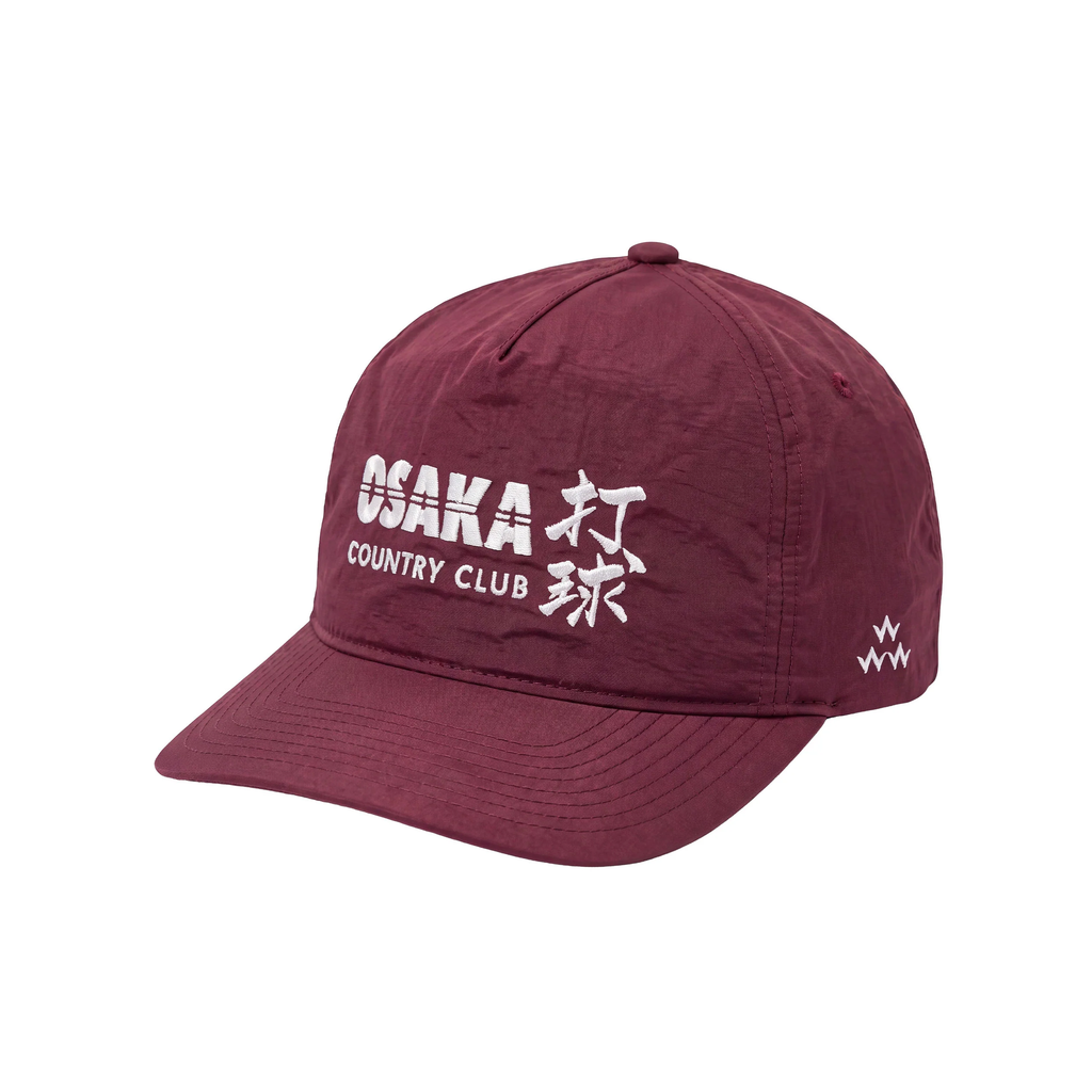 Osaka Country Club Snapback (burgundy)