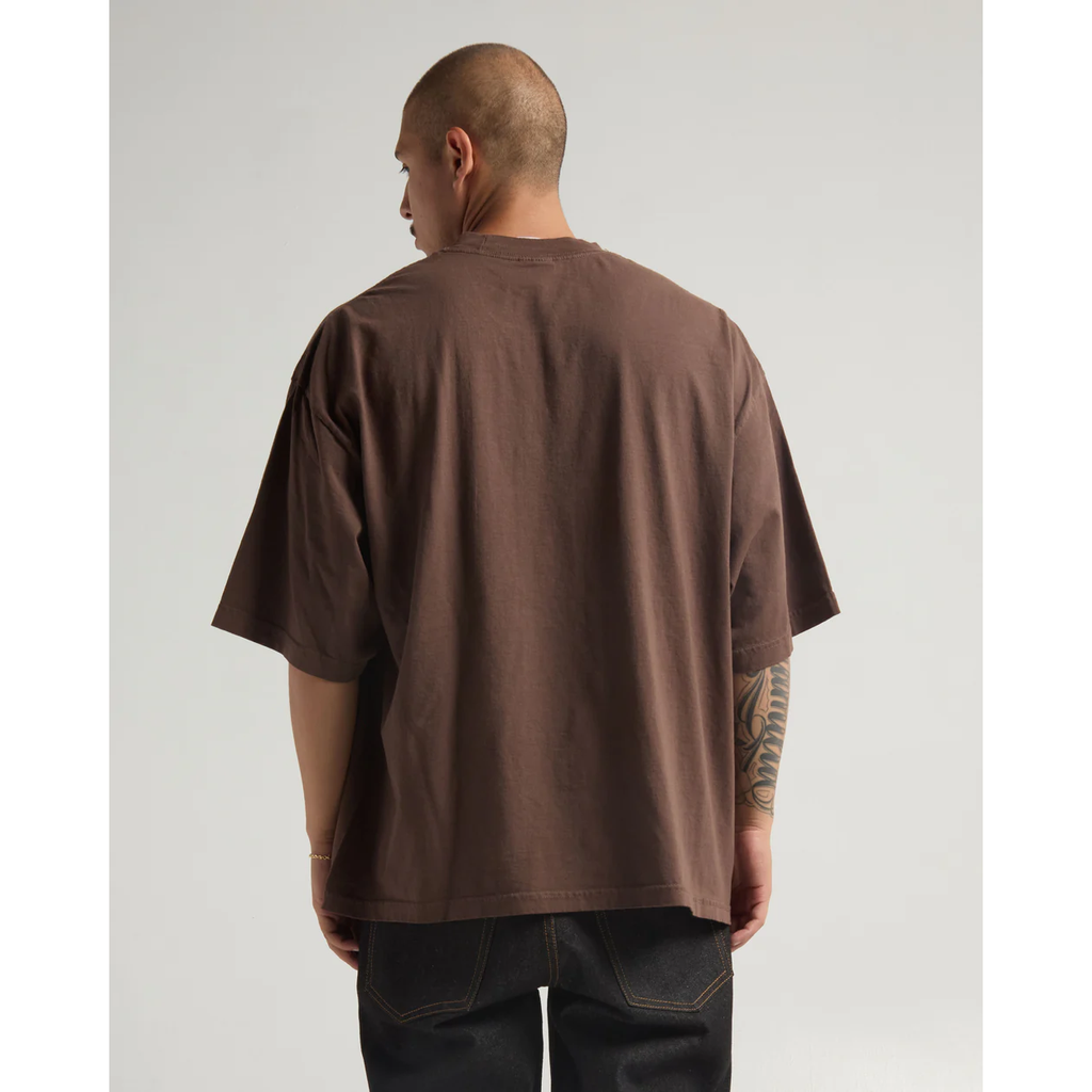 Max Heavyweight Drop Shoulder Tee - MOCHA