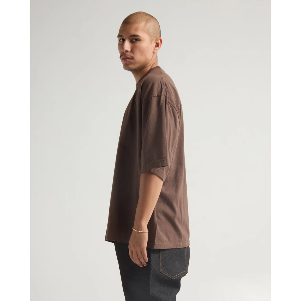 Max Heavyweight Drop Shoulder Tee - MOCHA