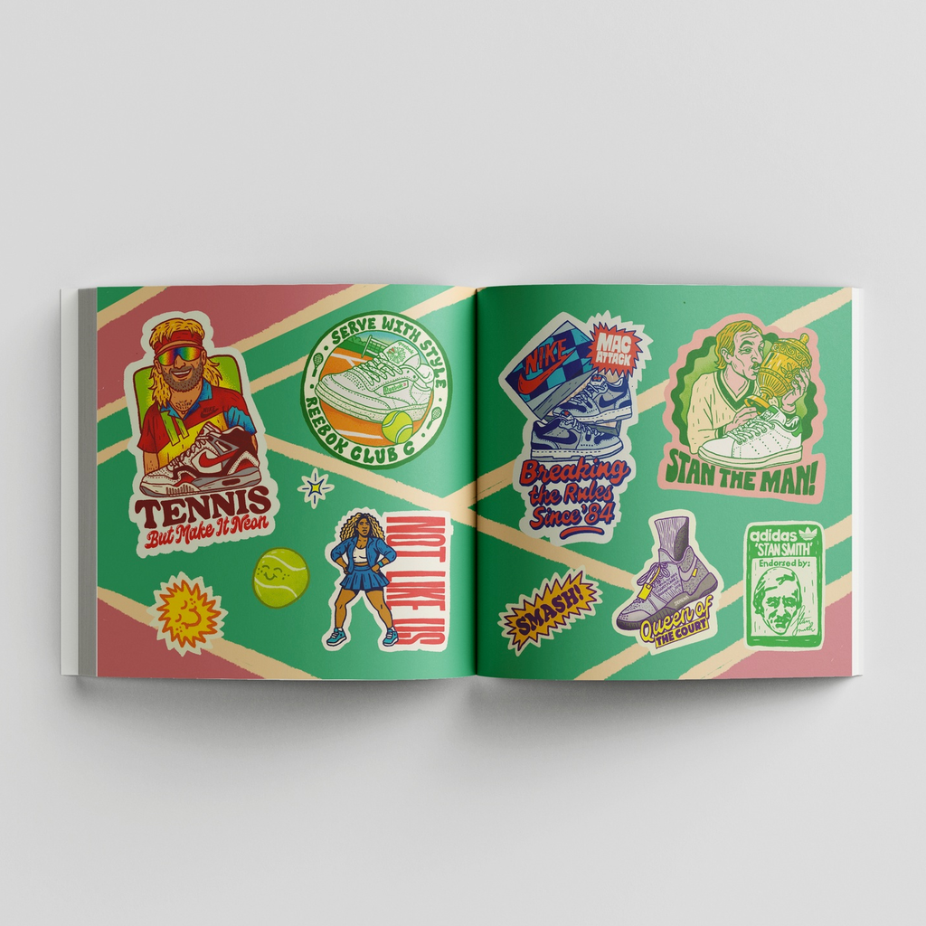 The Sneaker Sticker Book