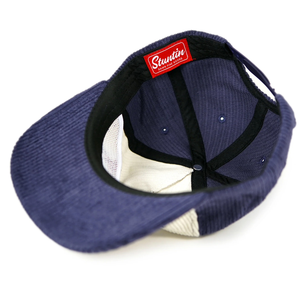 Happy Tiger Two-Tone Corduroy Hat