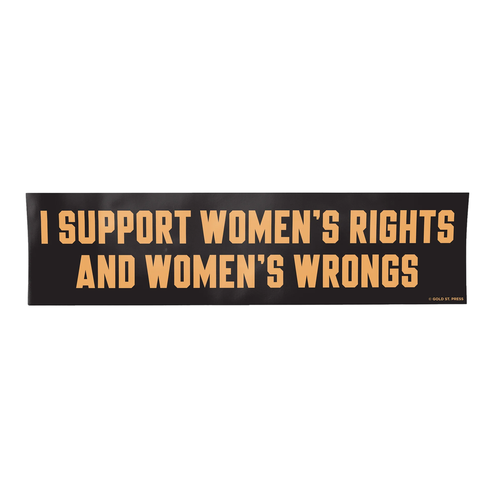 Women's Rights Bumper Sticker