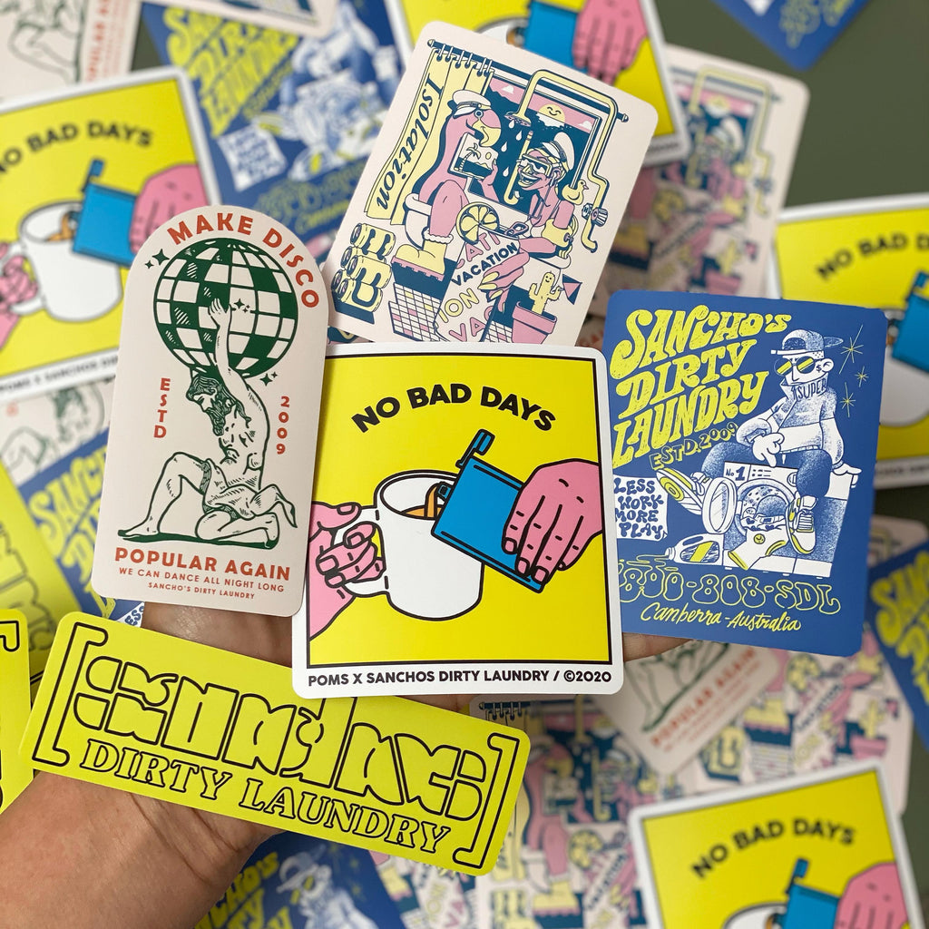 Dirty Laundry Sticker Pack #2