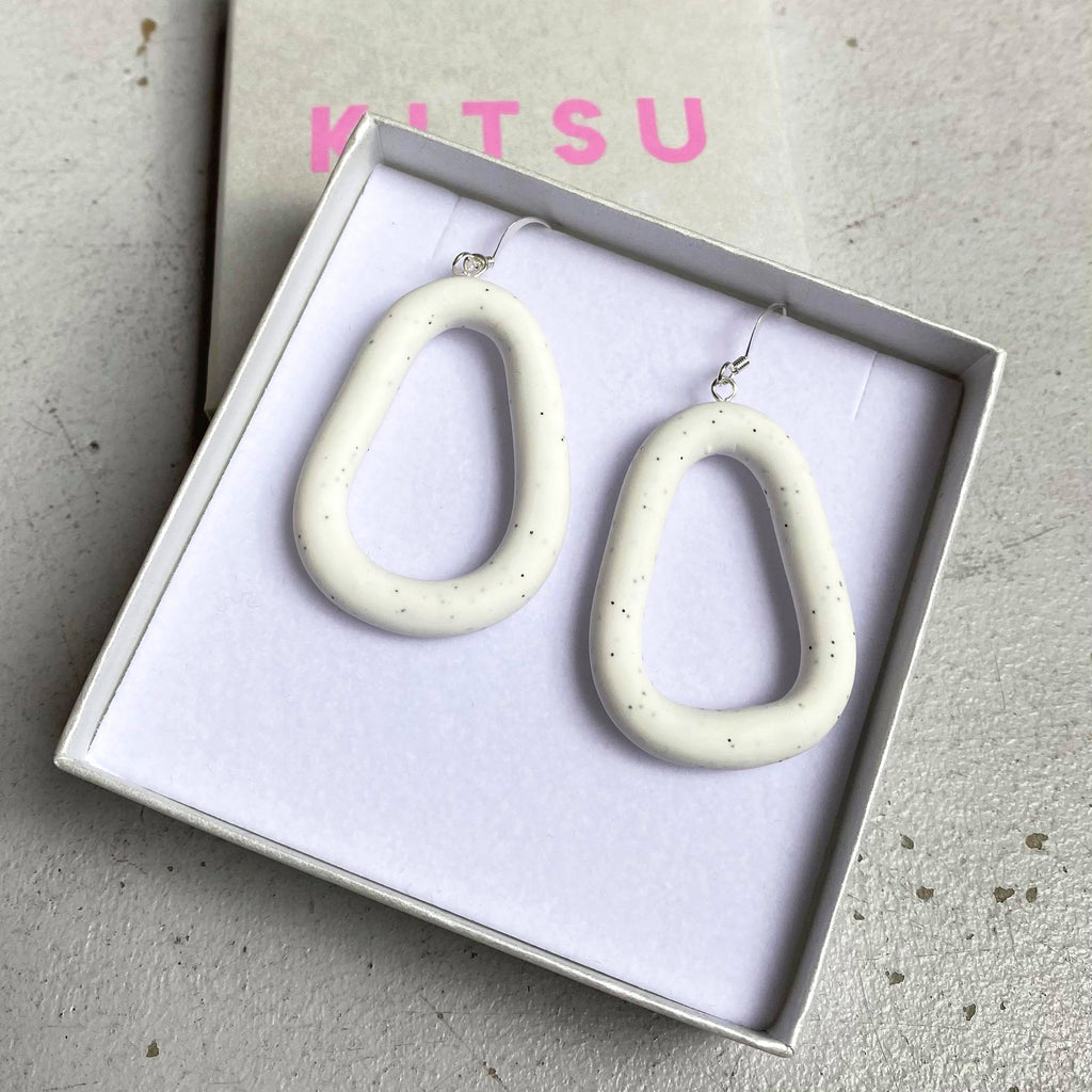 Arp Earrings - Marble