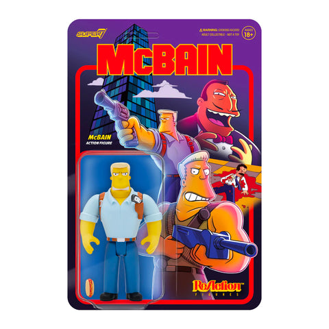 ReAction -  The Simpsons Wave 1 McBain: McBain